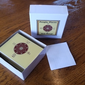 People, Places and Things,  Bible Matching game