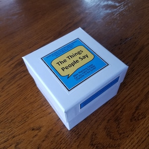 The Things People Say, Bible Quotes Matching Game