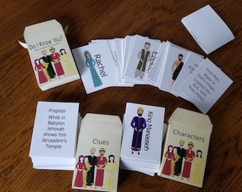 Do I Know You?  Bible Character Matching Card Game