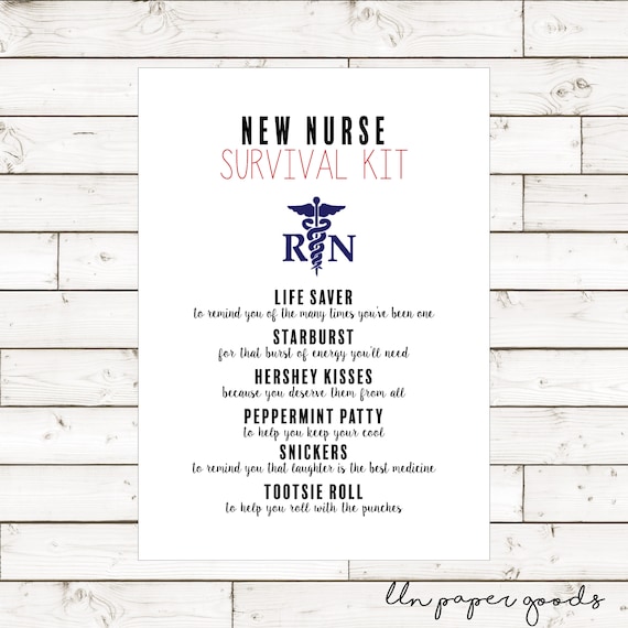 Nurses Survival Kit Printable Free Template Nurses Survival Kit Printable Free Template