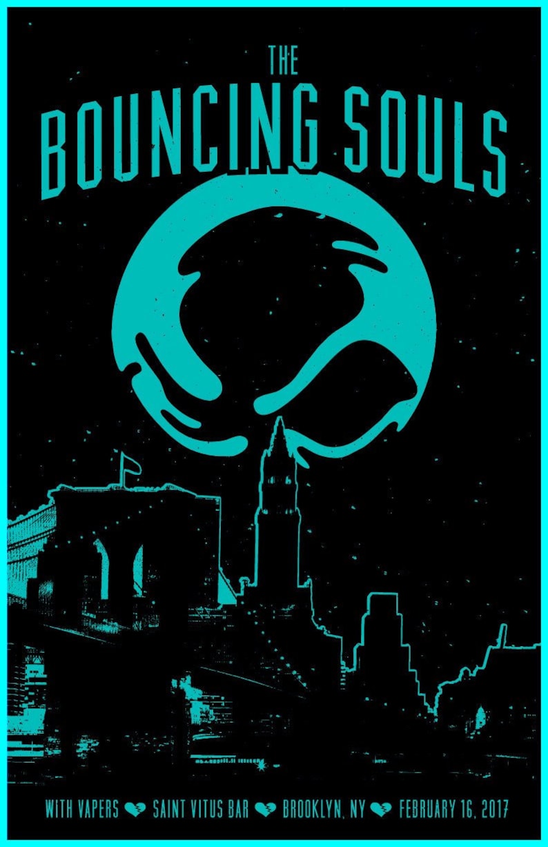 Bouncing Souls at Saint Vitus Bar / 2nd Edition / 2017 image 1