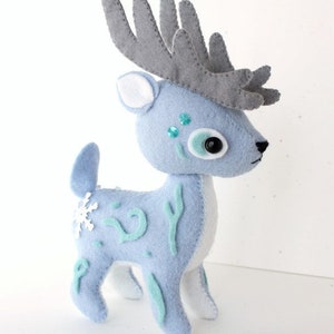 PDF Pattern - Felt Reindeer Plush