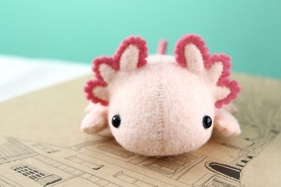 PDF Pattern Felt Axolotl Plush 