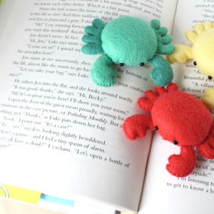 PDF Pattern Felt Crab Pin Cushion Plush image 1