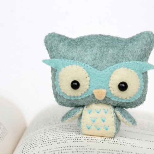 PDF Pattern - Felt Owl Nogget Plush