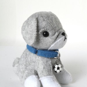 PDF Pattern - Felt Bulldog Plush