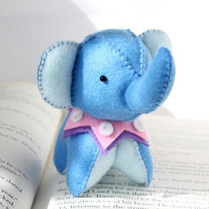 Patterns: Felt Elephant Plush image 2