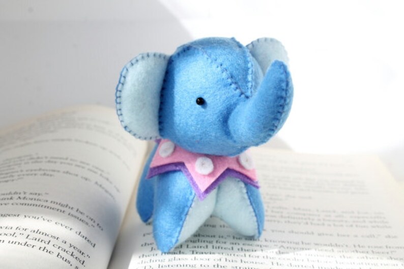 Patterns: Felt Elephant Plush image 2