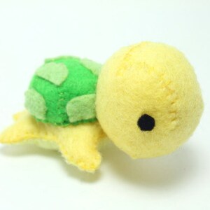 PDF Pattern Felt Turtle Plush image 2