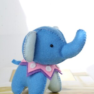 Patterns: Felt Elephant Plush image 4