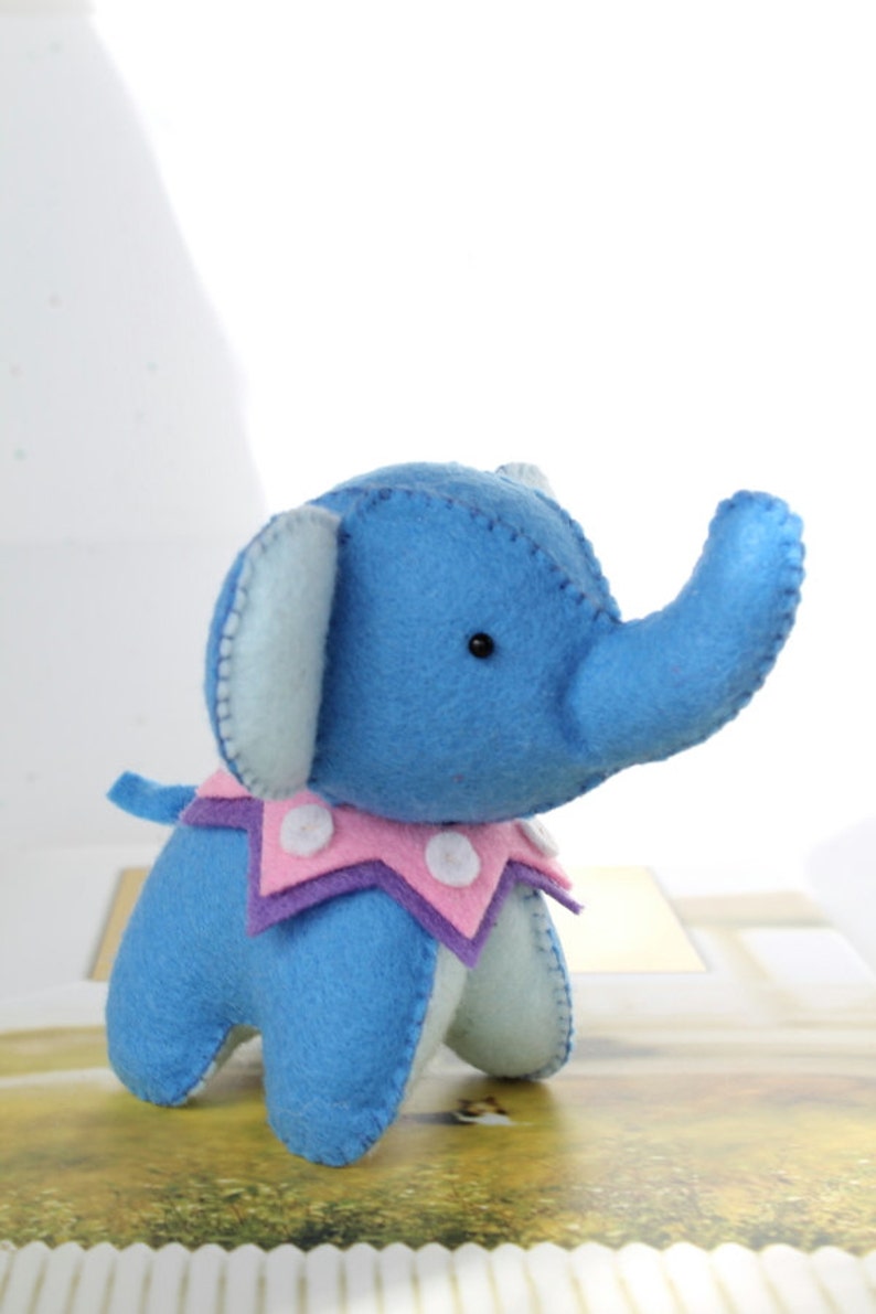 Patterns: Felt Elephant Plush image 4