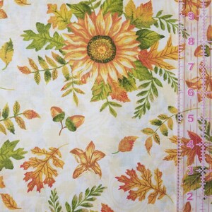 Fall Cotton, Quilting Fabric, Quilting Cotton Fabric One Yard