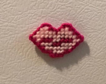 Valentine Lips Kitchen Magnet