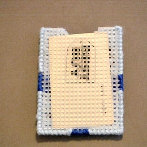 Plastic Canvas Gift Card Holder Just For You , Kid Gift image 3