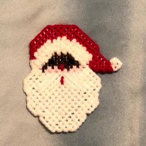African American Santa Magnet