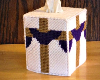 Easter Cross Tissue Box Cover, Easter Gift