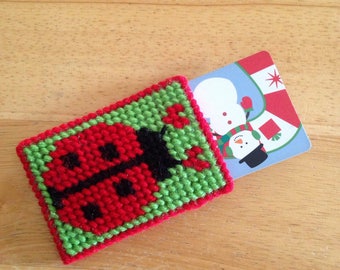 ladybug card holder for Gift Cards