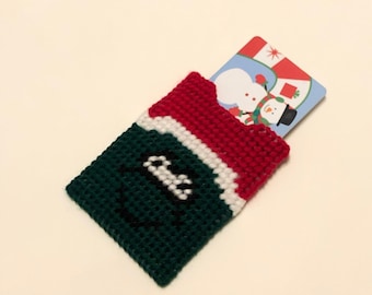 Grinch Christmas Gift Card Holder