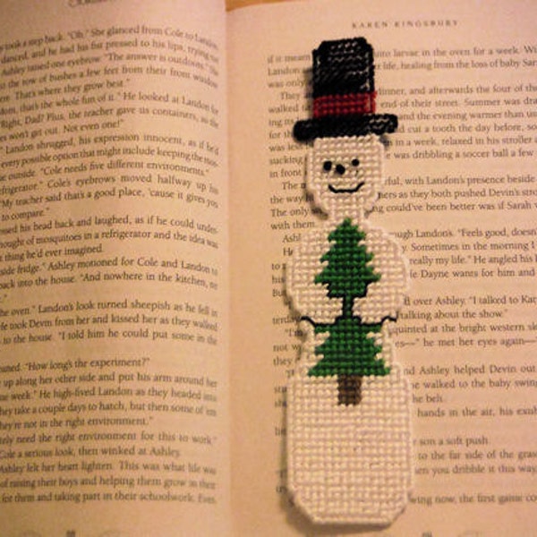 Needlepoint Bookmark Etsy