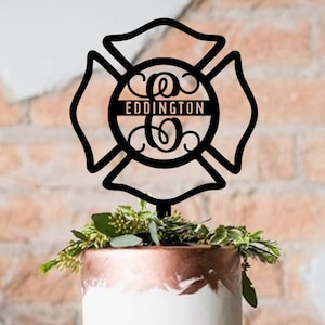 Custom Maltese Cross Cake Topper: Laser Cut Acrylic Wedding Decoration