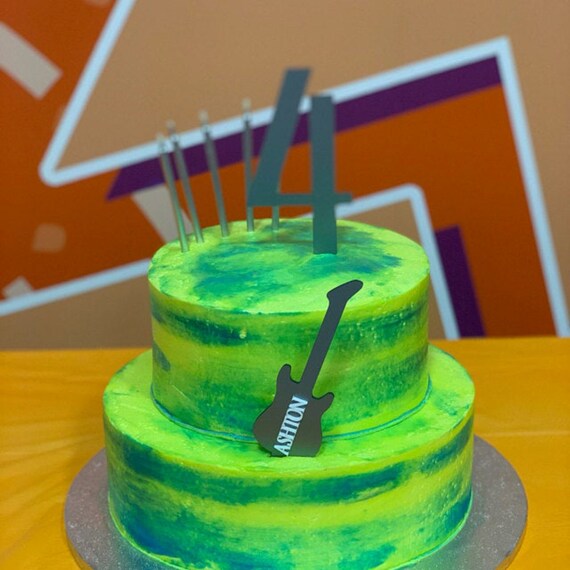 Guitar Birthday Cake Navabi Rsd7 Org