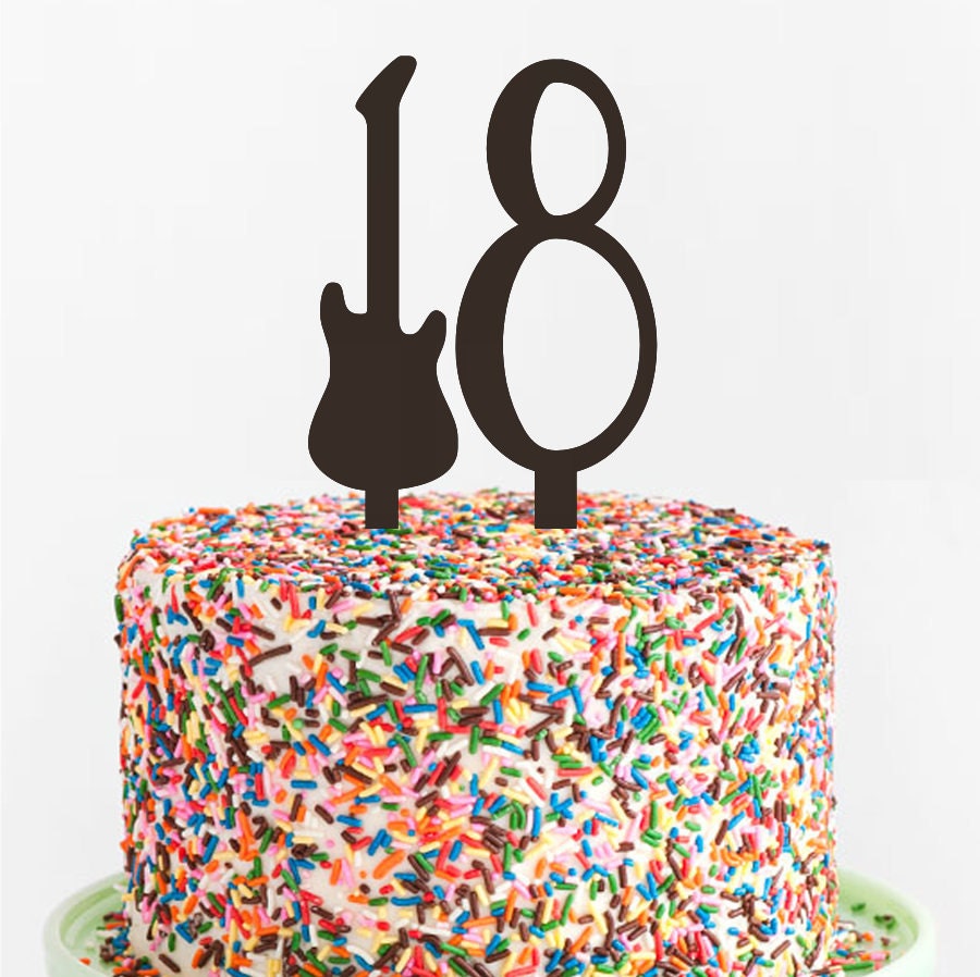 Baking Decorations 13th Birthday Cake Topper Mirror Acrylic For