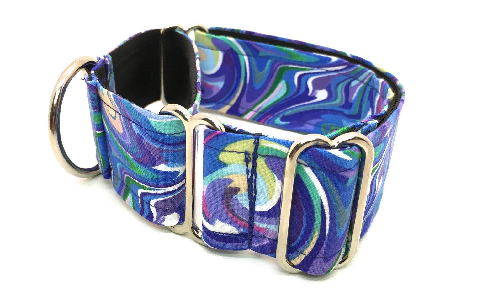 Martingale Dog Collar Buckle Dog Collar Blueberry Etsy