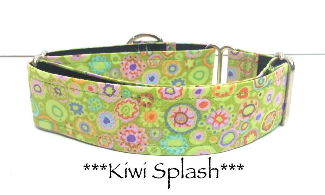 Martingale Dog Collar, Melon Dog Collar, Melon Martingale Dog Collar