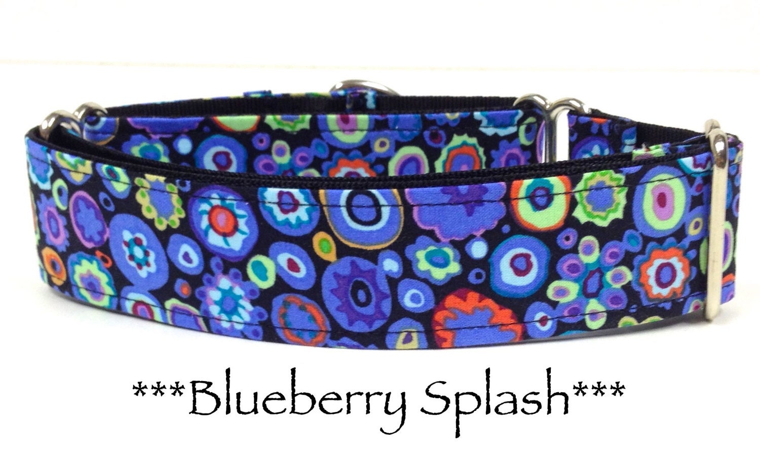 Blueberry top martingale collar
