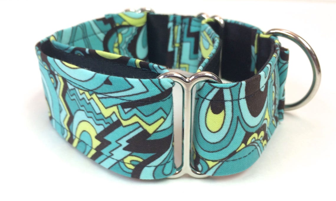 Martingale Dog Collar Buckle Dog Collar Hippy Martingale Dog Etsy