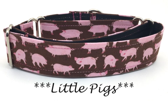 Pig Martingale Dog Collar Pig Dog Collar Martingale Dog Collar