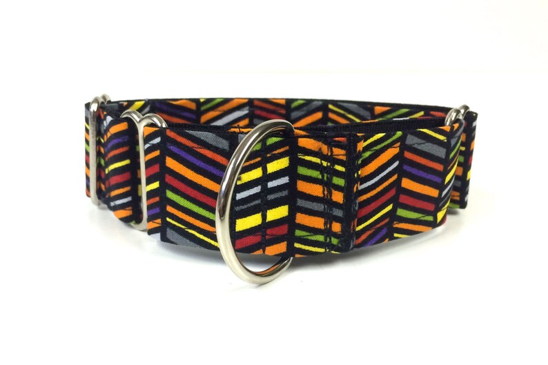 Martingale Dog Collar Retro Dog Collar Boy Dog Collar Etsy