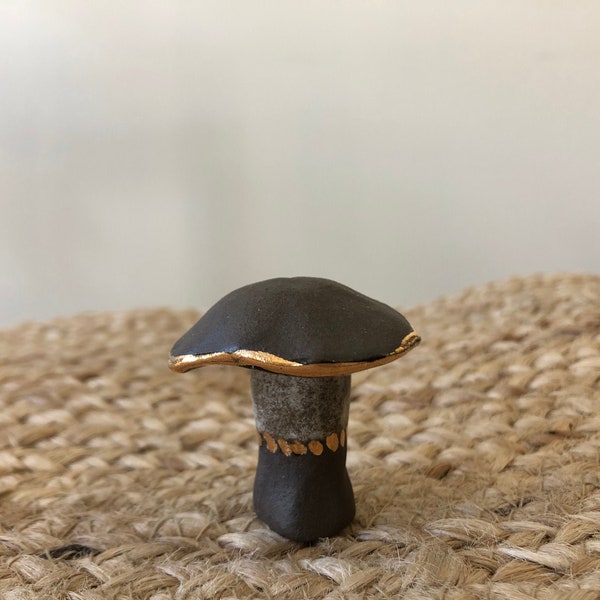 Ceramic Mushroom Sculpture | Figurine | Sculptural Object | Fungus | Mycelium | Mushroom Art