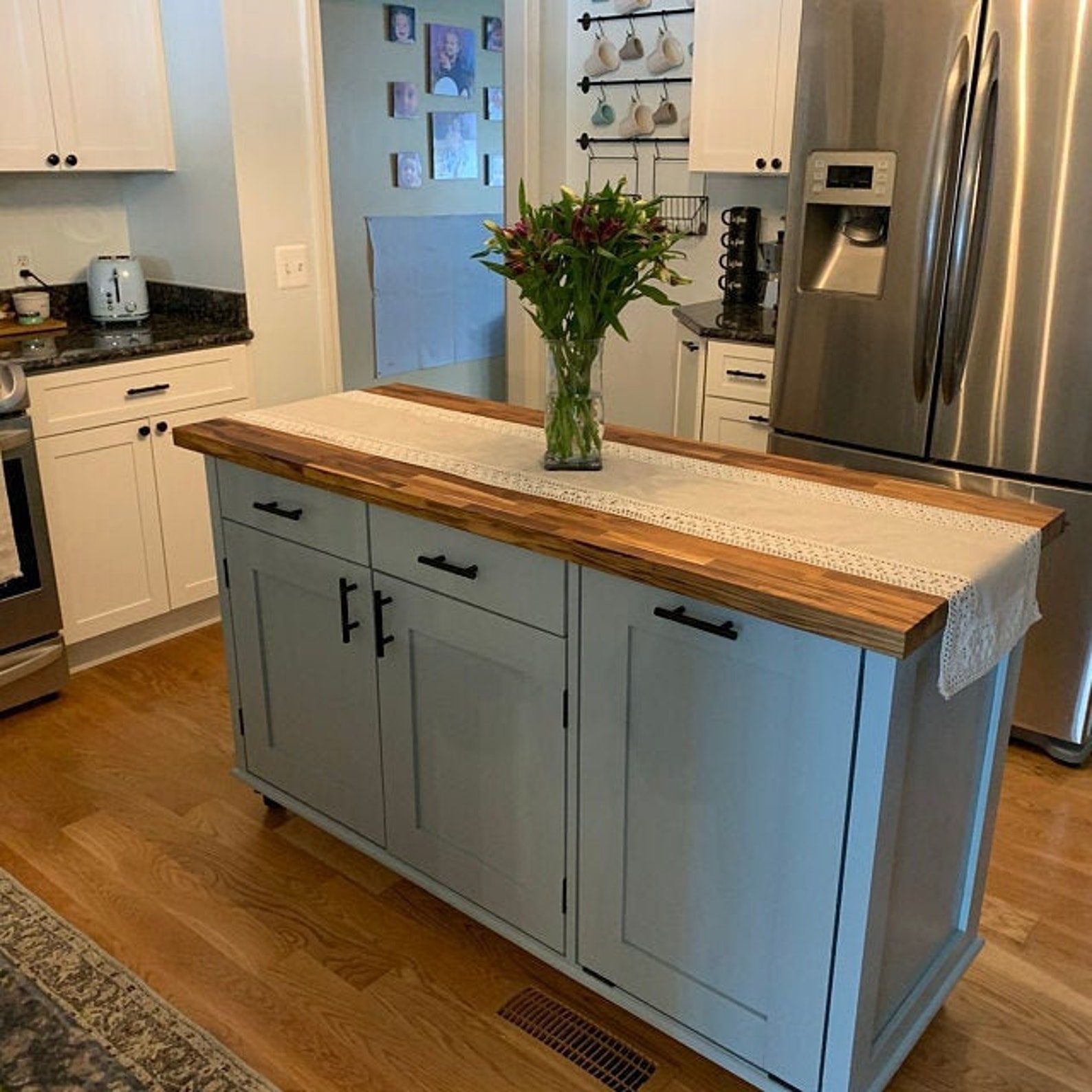 Custom Kitchen Island Made to Order Etsy