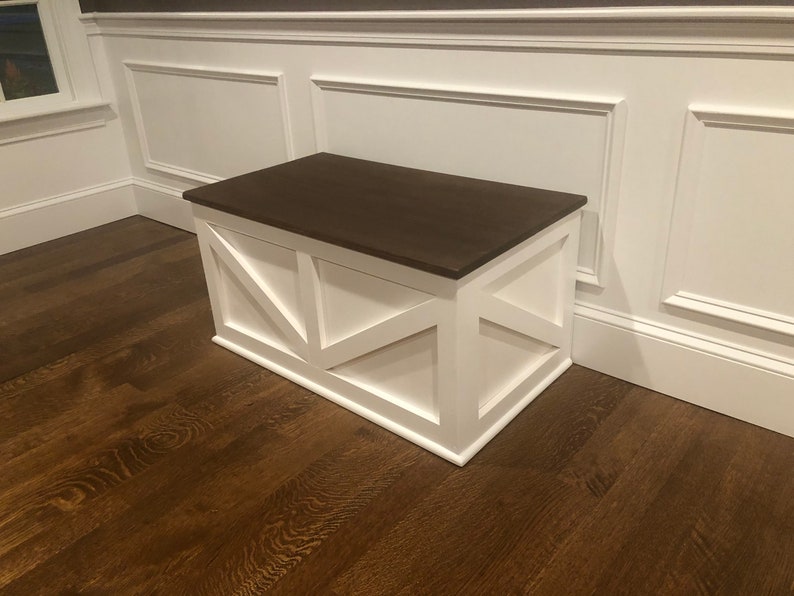 Entryway Bench, Storage Bench, Farmhouse Bench, Mudroom Bench, Shoe Storage Bench image 6