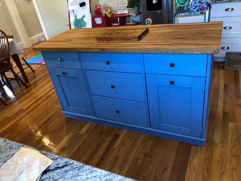Custom Kitchen Island Made to Order Etsy