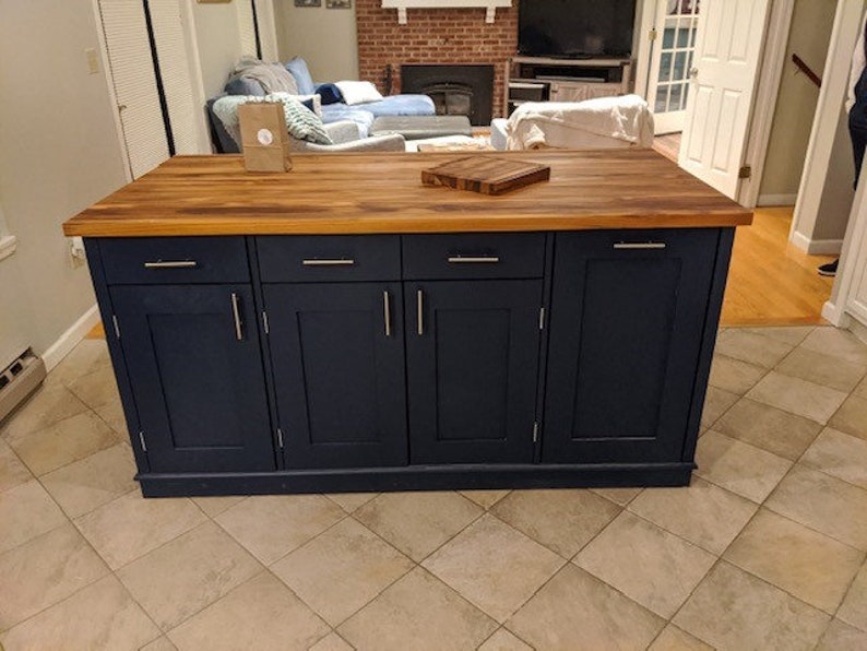 Custom Kitchen Island Made to Order Etsy