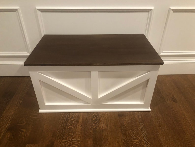 Entryway Bench, Storage Bench, Farmhouse Bench, Mudroom Bench, Shoe Storage Bench image 1