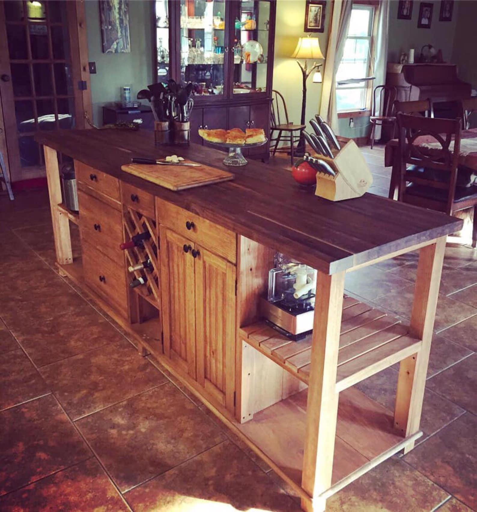 Custom Kitchen Island Made to Order Etsy