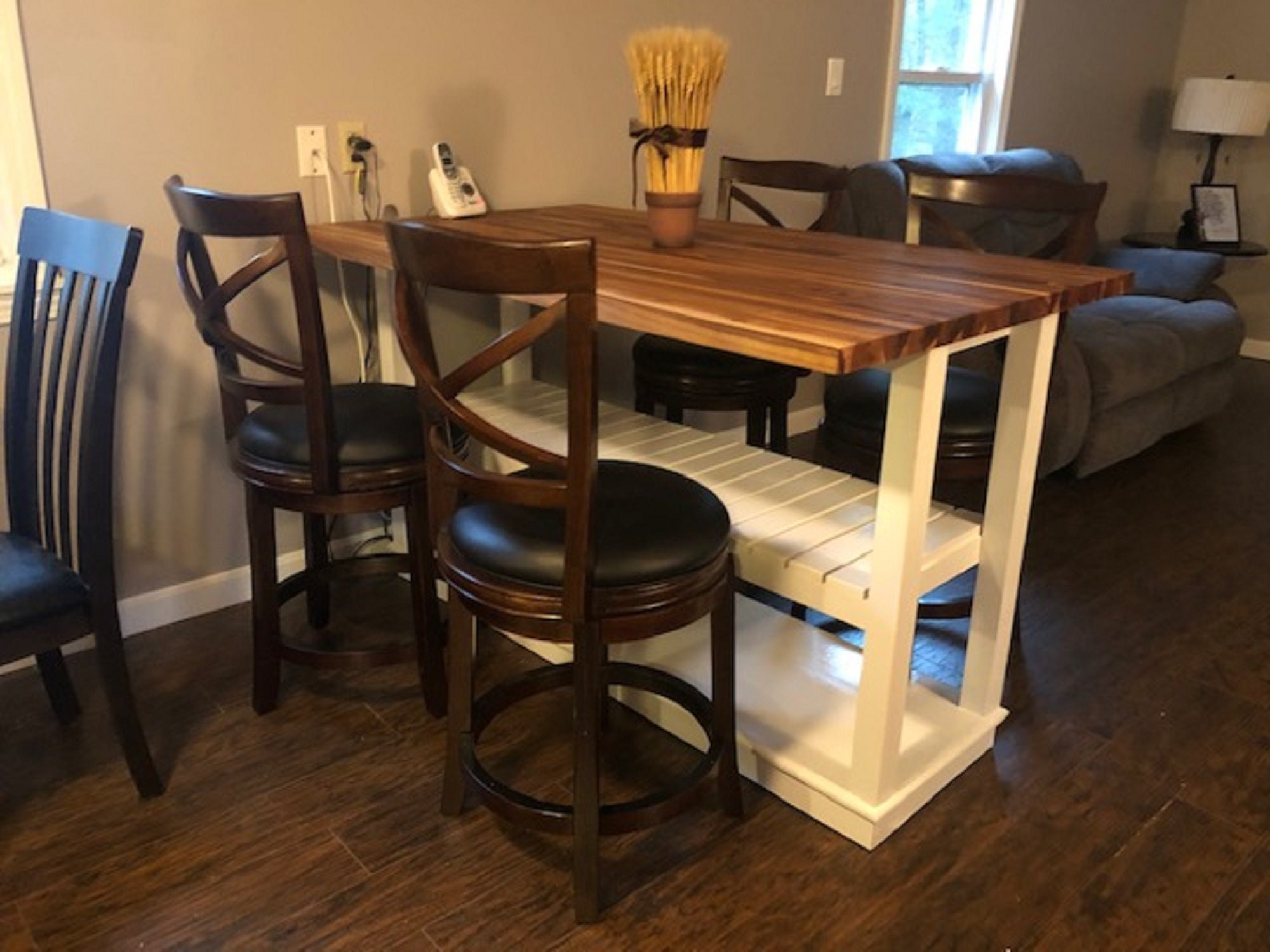 Ronny Solid Wood Kitchen Island