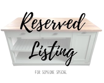 Reserved for Jamie