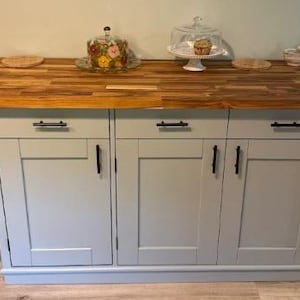 Custom kitchen island with overhang for seating. Handcrafted furniture. Made in USA. Made to order and custom built kitchen island. Heirloom quality furniture
