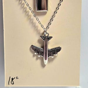 Silver Pendants with 18&quot; Lobster Clasp Chain