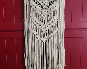 Layered Waterfall Macramé Wall Art