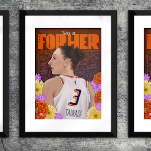 This Is For Her - Diana Taurasi Digital Portrait Print (8&quot;x10&quot; print)