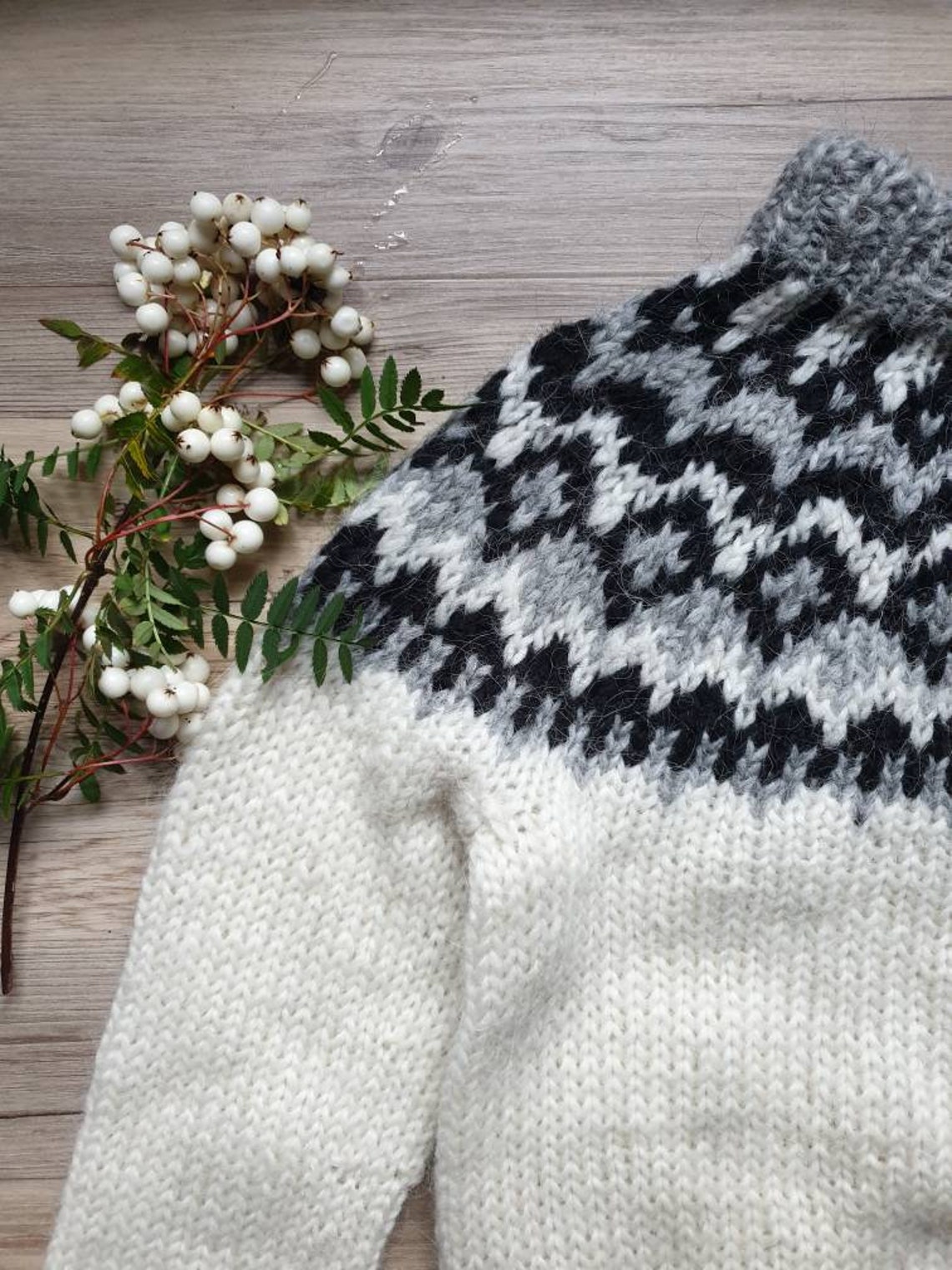 Authentic Icelandic Wool Sweater for Kids 5 to 6 Years. Warm - Etsy