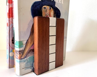 Vintage Martz Marshall Studios Single Walnut Bookend
