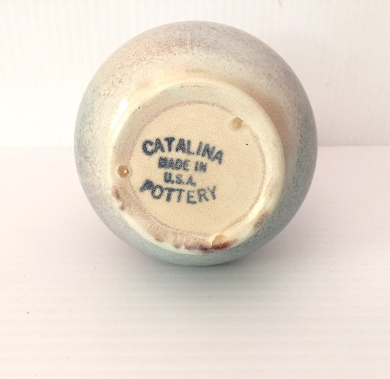 Catalina Island Pottery Ceramic Bud Vase Gladding McBean Etsy
