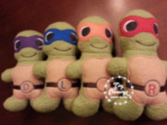 ninja turtle plush toy