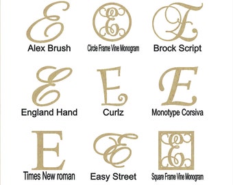 Decorative Letter E Etsy Decorative Letter E Etsy